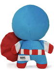 Buckle Down MARVEL CAPTAIN AMERICA PLUSH SQUEAKER DOG TOY