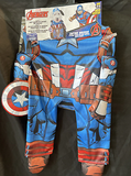 Marvel Captain America Pet Costume 2 Piece Set Size Med