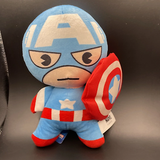 Buckle Down MARVEL CAPTAIN AMERICA PLUSH SQUEAKER DOG TOY