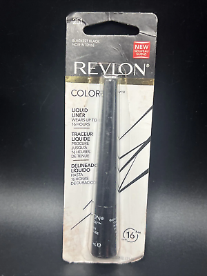 Revlon Colorstay Liquid Liner 251 Blackest Black 0.08 oz New Sealed Eye Makeup