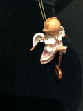 Pink Taylor Prayer Angel Orn by the Encore Group made by Russ Berrie NEW