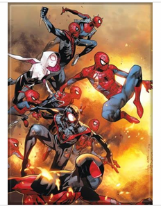 Spider Verse Marvel Comics Magnet At-A-Boy Magnet 2.5" x 3.5"