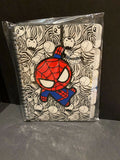 Miniso Spiral Marvel Memo Assignment Book 5.8x8.3" 60 Sheets with 5 Dividers NEW