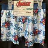 Marvel Avengers & Iron Man Boys Ultra Cool Softness 2 Pairs Boxer Briefs Sz 6