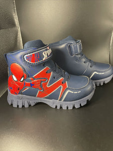 Spiderman Kids Hiker Boot Size 7 Marvel