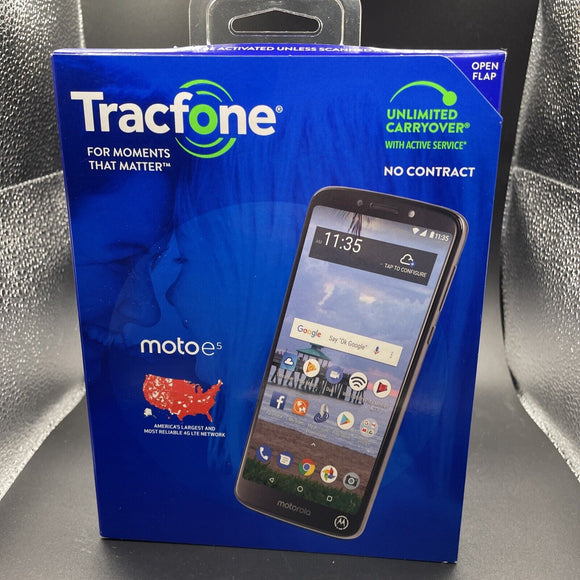 Motorola Moto E5 16GB XT1920DL TracFone Android