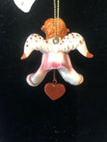 Pink Jada Prayer Angel Orn by the Encore Group made by Russ Berrie NEW