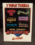 Marvel Ms Marvel I was There NJ Avengercon Ata-Boy Magnet 2.5" x 3.5"