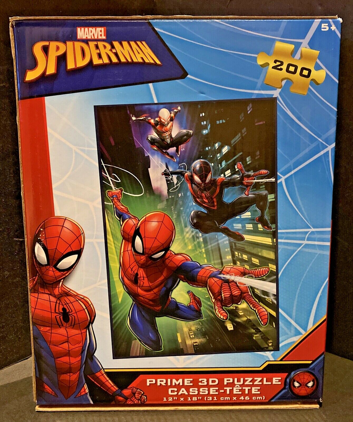 Marvel Spider-Man 300 Piece 3D Puzzle for sale online