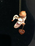 Pink Claire Prayer Angel Orn by the Encore Group made by Russ Berrie NEW