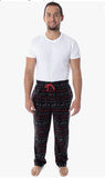 Marvel Men's Deadpool Christmas Ugly Sweater Fleece Sleep Pajama Pants Sz Large