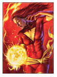 Marvel Xmen 10 Parillo Var Dark Phoenix Ata-Boy Magnet 2.5" X 3.5"