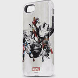 Avengers Action Sketch iPhone 7/8 Skinit ProCase Marvel NEW