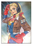 Marvel Captain Marvel 16 Momoko Variant Magnet Magnet Ata-Boy Magnet 2.5" X 3.5"