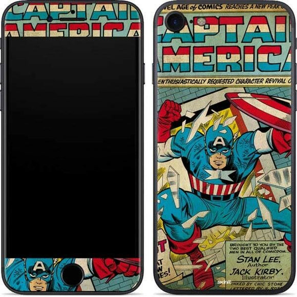 Captain America Revival iPhone 7 Skinit Phone Skin Marvel NEW