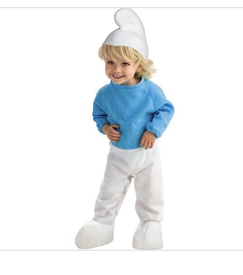 Smurf Costume Baby/Toddler Halloween sz 2-4 Dress Up The Smurfs