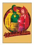 Marvel WandaVision Halloween Ata-Boy Magnet 2.5" X 3.5"