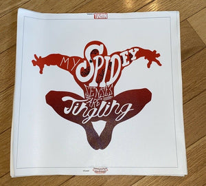 iCanvasArt Marvel Spider-man Typography Canvas MRV1522  Canvas Only
