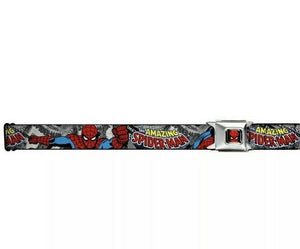 BuckleDown Adult Seat Belt Buckle Marvel Amazing Spider-Man WSPD033 24-36" Waist