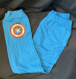 Marvel Avengers Captain America Kids 2pc Set Tshirt with Joggers Size 6