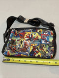 Marvel Amazing Spiderman Crossbody Bag Zipper Closure