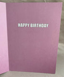 Birthday Greeting Card w/Envelope NEW