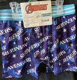 Marvel Avengers Boys Ultra Cool Softness 2 Pairs Boxer Briefs Sz 10