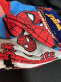 Marvel Spiderman Face Pose Kids Socks 10 Pairs Size 6-8