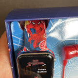 Spiderman LED Youth Watch & Earbud Set