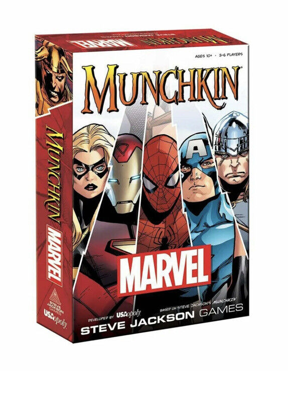 USAopoly Munchkin Marvel The Game NEW