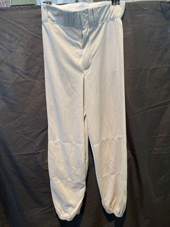 VKM Grey Belt Loop Adult Size S Baseball Pants