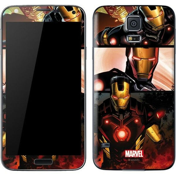 Ironman In Battle Galaxy S5 Skinit Phone Skin Marvel NEW
