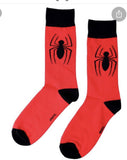 Mens Spiderman Socks sz 7-11 by Zing Pop Culture