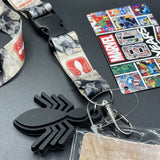 Marvel Spiderman Key Chain & Or ID Lanyard