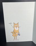 Humorous Birthday Greeting Card w/Envelope