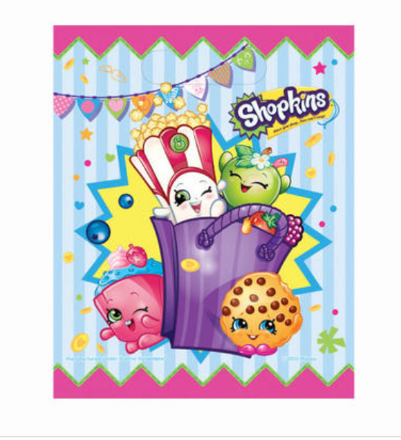 Shopkins Loot Bags - 8 count