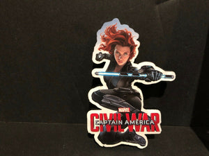 New Funky Chunky Magnet * Black Widow * Captain America Civil War Avengers Movie Marvel