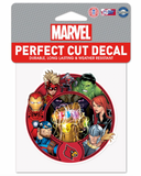 Louisville Cardinals Marvel Avengers Perfect Cut Decal 4"x4"