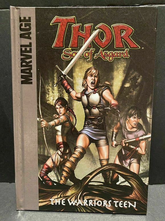 Marvel Age Thor Son Of Asgard Part 1 The Warriors Teen Graphic Novel NEW