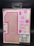 Amscan One Today Girl Lrg Novelty  Invitations 8ct