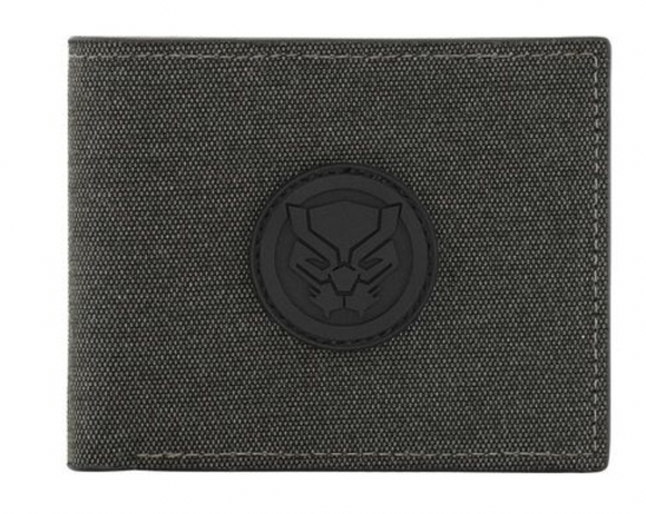Marvel Avengers Black Panther Gray Bi-Fold Wallet Vasari