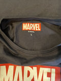 Marvel Avengers Heroes Mens Navy T-shirt  Size Large