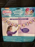 Shimmer & Shine Nick Jr Cartoon Kids Birthday Party Decoration Letter Banner