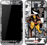Wolverine Comic Strip Galaxy S5 Skinit Phone Skin Marvel NEW