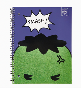 Spiral Notebook 1 Subject College Ruled Marvel Hulk - Yoobi