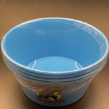 Wakanda Forever 4pk Blue Bowl Set