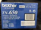 Genuine Brother TN-650 High Yield Toner Cartridge Black