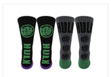 Marvel Hulk Athletic Socks 2 Pair Mens Size 6-12