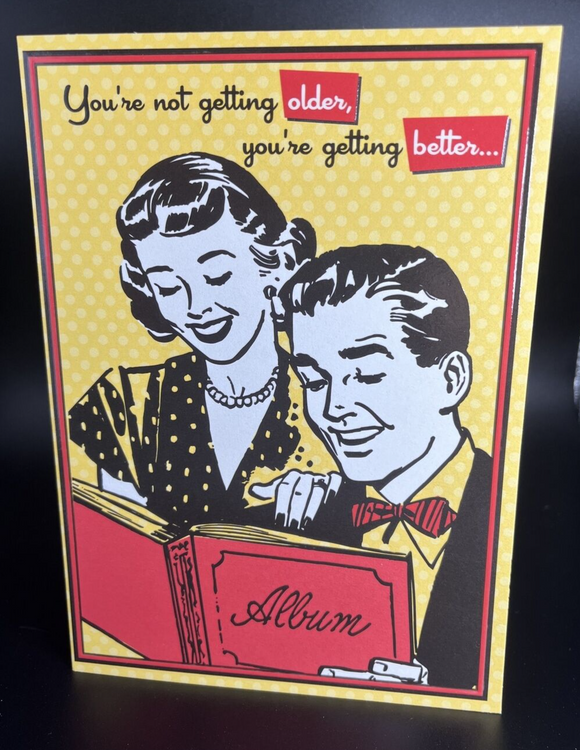 Getting Old Birthday Greeting Card w/Envelope