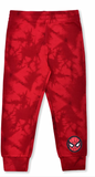 Marvel Spiderman Hoodie and Jogger Pant Set for Boys Size 4 Red
